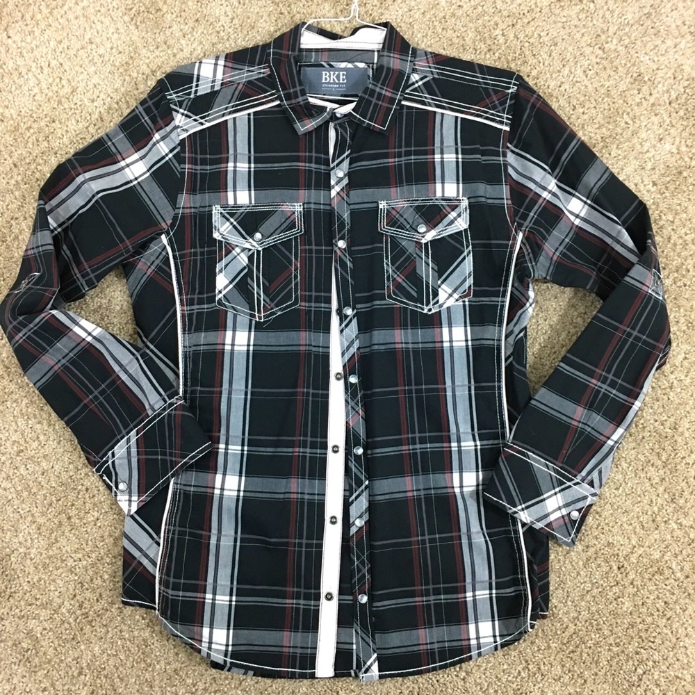 Buckle BKE Men’s Western Shirt